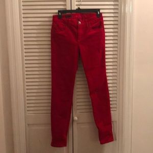 Kut from the Cloth red corduroy jeans